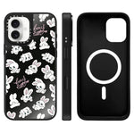 Custodia magnetica con specchio e pulsante iPhone 17 Pro Max