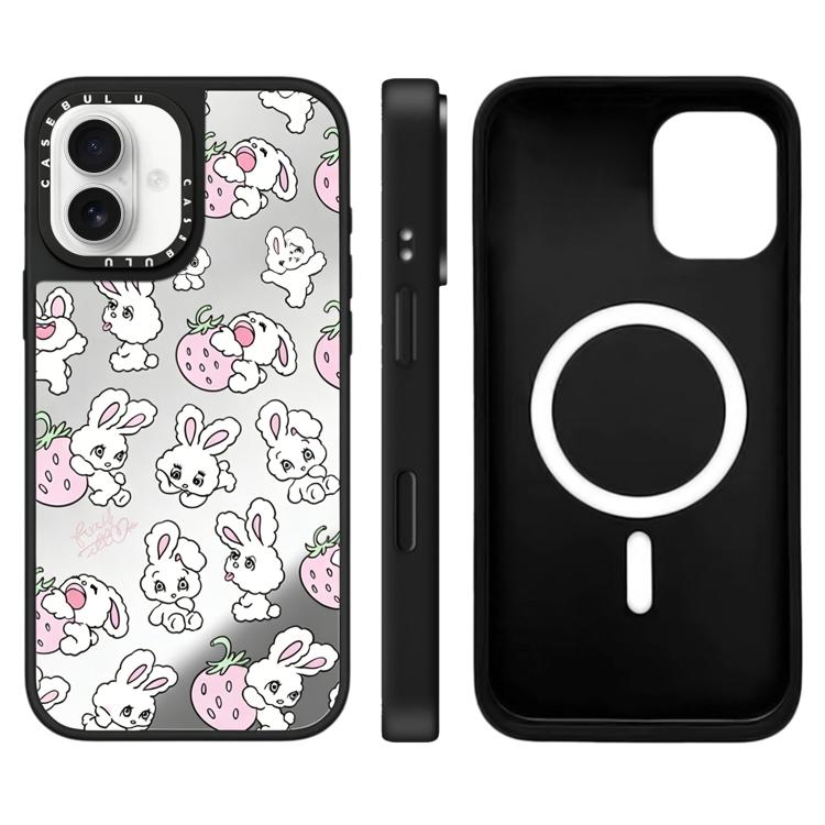 Custodia magnetica con specchio e pulsante iPhone 17 Pro Max