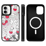 Custodia magnetica con specchio e pulsante iPhone 17 Pro Max