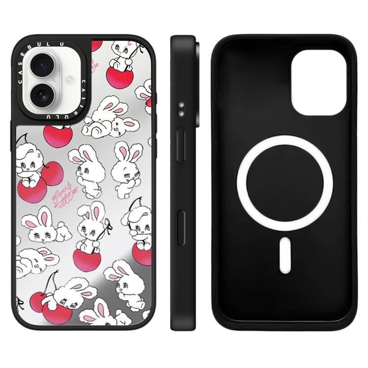 Custodia magnetica con specchio e pulsante iPhone 17 Pro Max