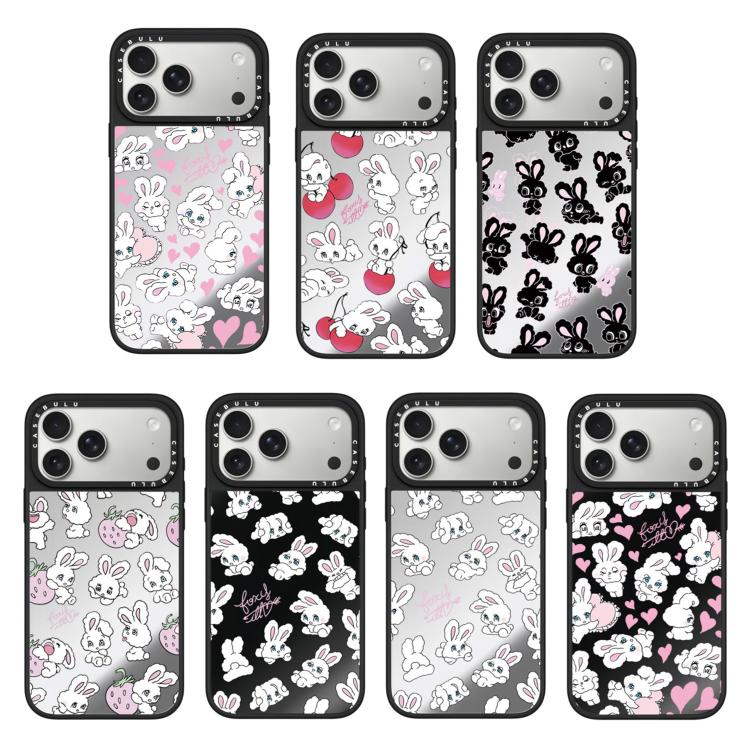 Custodia magnetica con specchio e pulsante iPhone 17 Pro Max