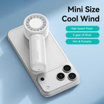 Mini ventilatore portatile USAMS ICE01 3 W ricaricabile USB-C - immagine 11