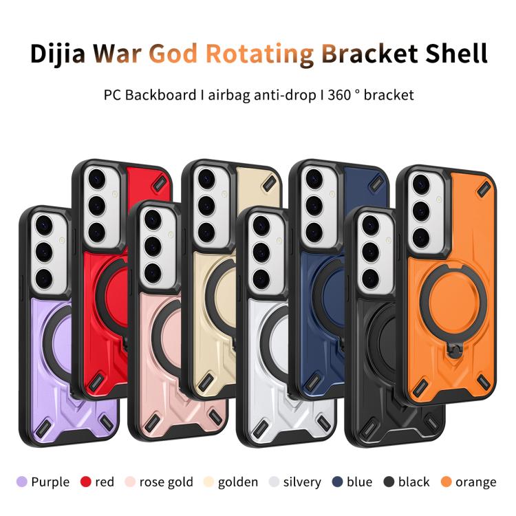 Custodia magnetica con supporto girevole per Galaxy S24, S23 FE e S23 Ultra 5G