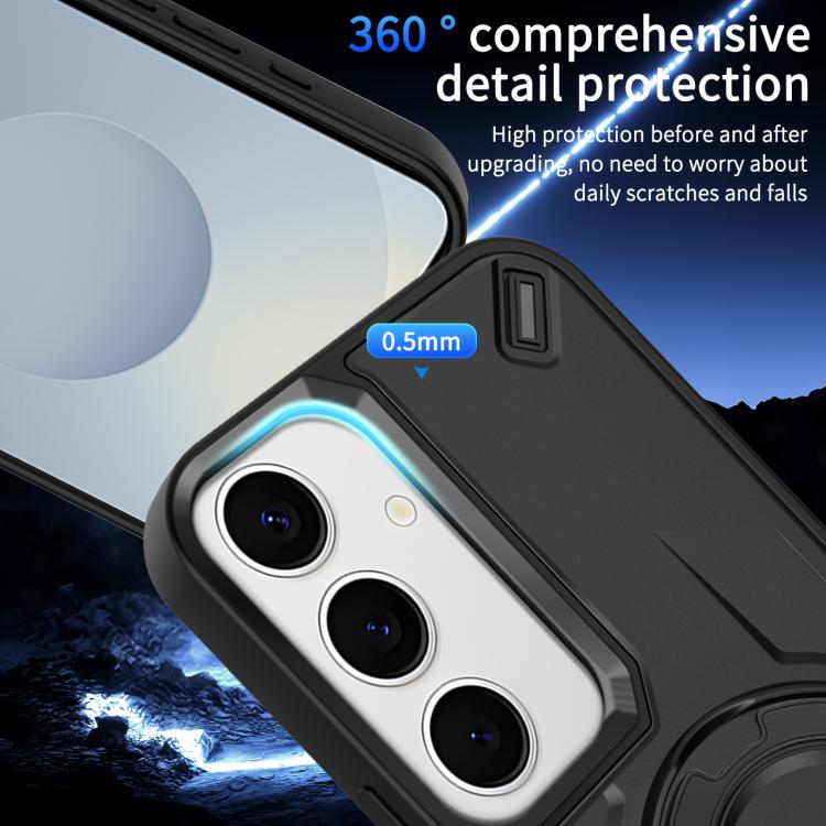 Custodia magnetica con supporto girevole per Galaxy S24, S23 FE e S23 Ultra 5G