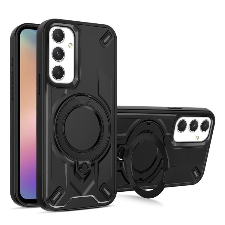 Custodia magnetica con supporto girevole per Galaxy S24, S23 FE e S23 Ultra 5G