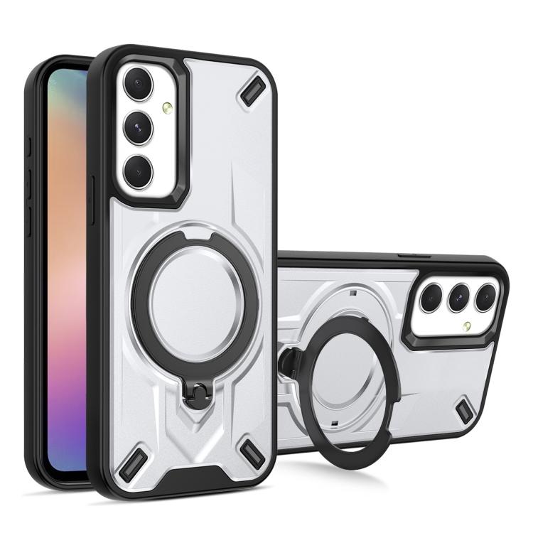Custodia magnetica con supporto girevole per Galaxy S24, S23 FE e S23 Ultra 5G