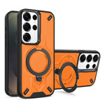 Custodia magnetica con supporto girevole per Galaxy S24, S23 FE e S23 Ultra 5G