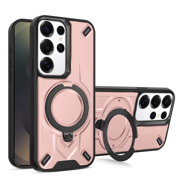 Custodia magnetica con supporto girevole per Galaxy S24, S23 FE e S23 Ultra 5G