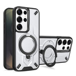 Custodia magnetica con supporto girevole per Galaxy S24, S23 FE e S23 Ultra 5G