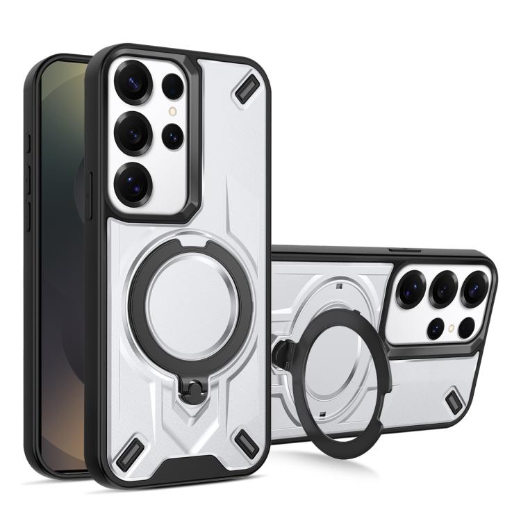 Custodia magnetica con supporto girevole per Galaxy S24, S23 FE e S23 Ultra 5G