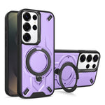 Custodia magnetica con supporto girevole per Galaxy S24, S23 FE e S23 Ultra 5G