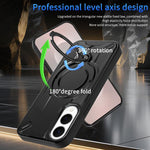 Custodia magnetica con supporto girevole per Galaxy S25 Edge, S25 e S25+ 5G