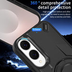 Custodia magnetica con supporto girevole per Galaxy S25 Edge, S25 e S25+ 5G