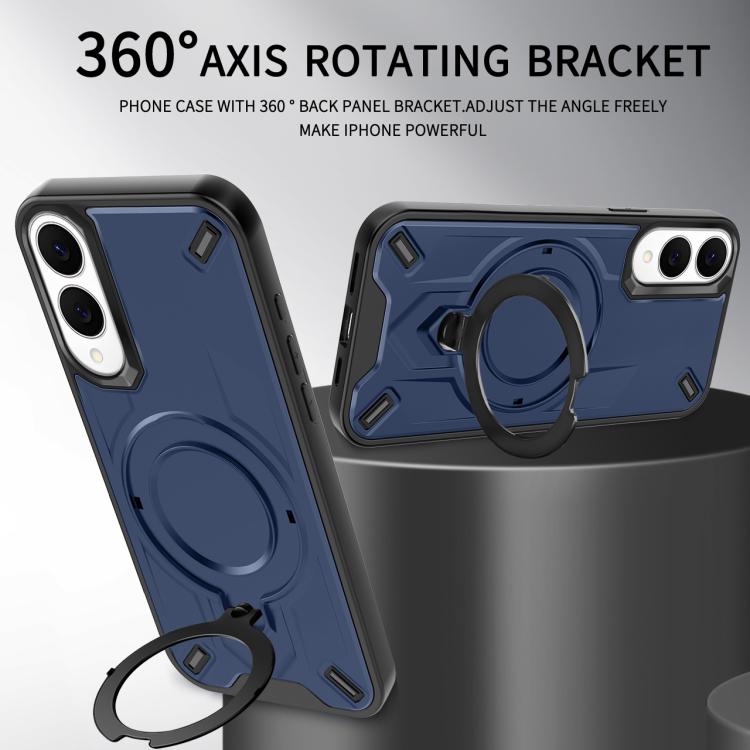 Custodia magnetica con supporto girevole per Galaxy S25 Edge, S25 e S25+ 5G