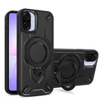 Custodia magnetica con supporto girevole per Galaxy A37, A07 4G/5G e A06 4G/5G