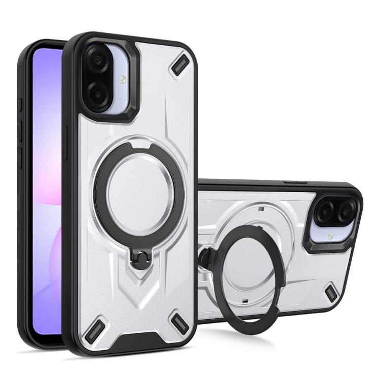 Custodia magnetica con supporto girevole per Galaxy A37, A07 4G/5G e A06 4G/5G