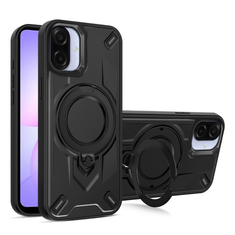 Custodia magnetica con supporto girevole per Galaxy A37, A07 4G/5G e A06 4G/5G