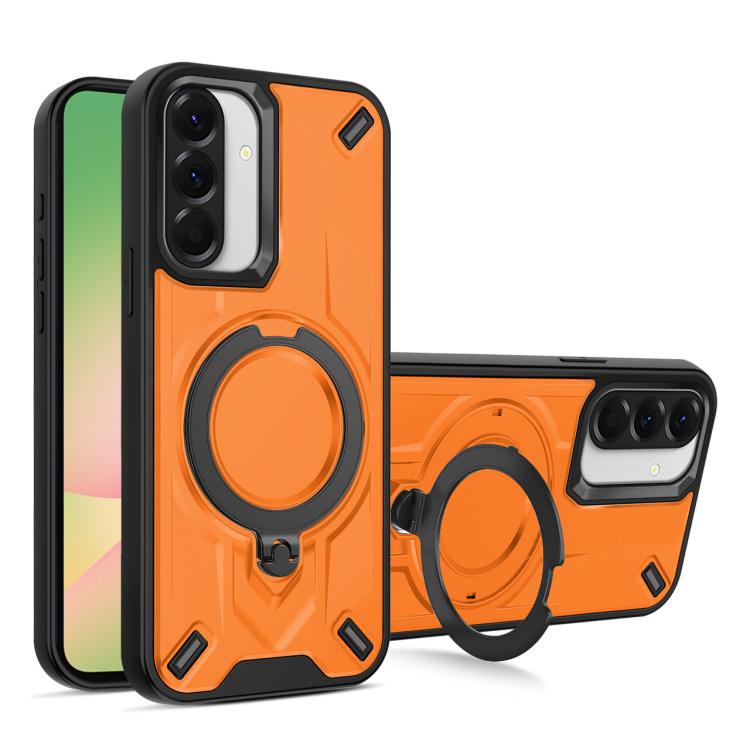 Custodia magnetica con supporto girevole per Galaxy A37, A07 4G/5G e A06 4G/5G