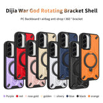 Custodia magnetica con supporto girevole per Galaxy A37, A07 4G/5G e A06 4G/5G