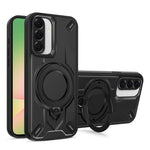 Custodia magnetica con supporto girevole per Galaxy A37, A07 4G/5G e A06 4G/5G