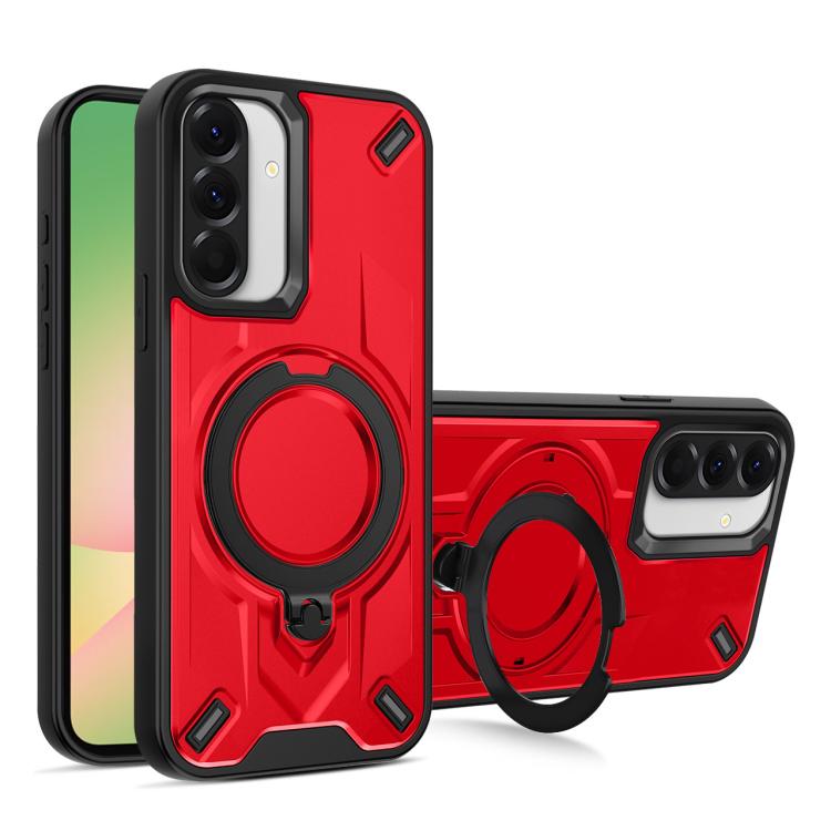 Custodia magnetica con supporto girevole per Galaxy A37, A07 4G/5G e A06 4G/5G