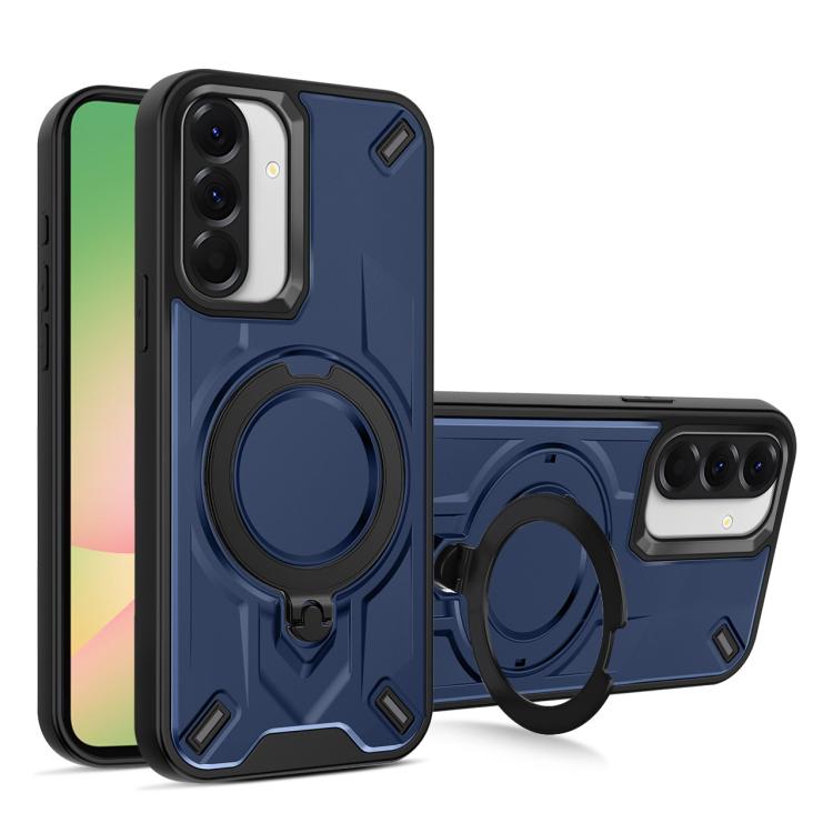 Custodia magnetica con supporto girevole per Galaxy A37, A07 4G/5G e A06 4G/5G