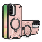 Custodia magnetica con supporto girevole per Galaxy A37, A07 4G/5G e A06 4G/5G