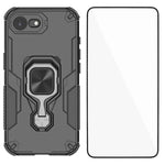 Custodia metallo con vetro temperato per iPhone 17 e 16