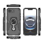 Custodia metallo con vetro temperato per iPhone 17 e 16