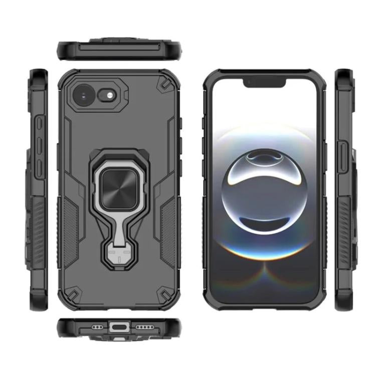 Custodia metallo con vetro temperato per iPhone 17 e 16