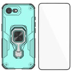 Custodia metallo con vetro temperato per iPhone 17 e 16