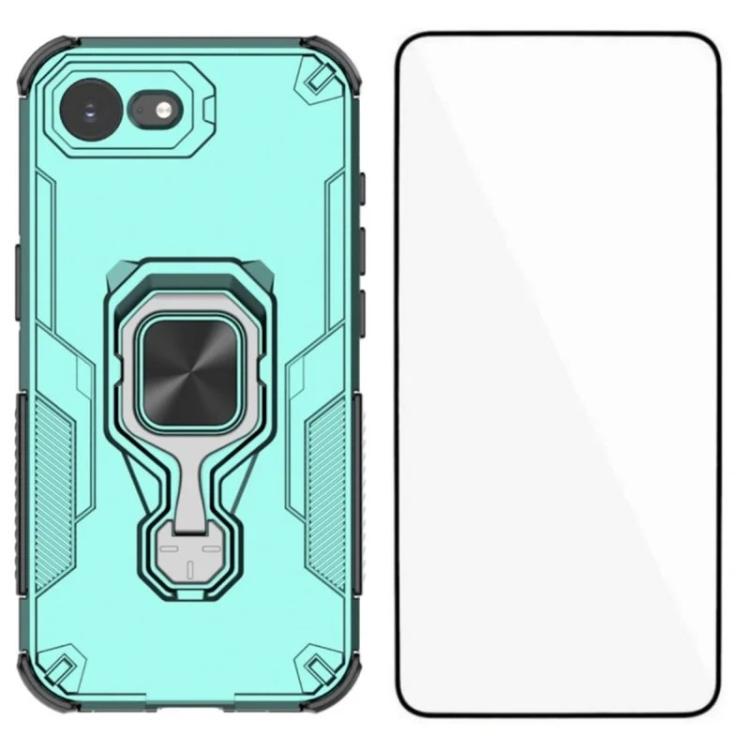 Custodia metallo con vetro temperato per iPhone 17 e 16