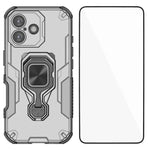 Custodia metallo con vetro temperato per iPhone 17 e 16