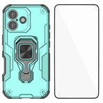 Custodia metallo con vetro temperato per iPhone 17 e 16
