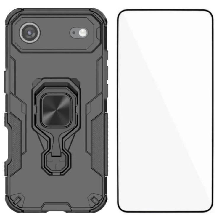 Custodia metallo con vetro temperato per iPhone Air e 16 Pro