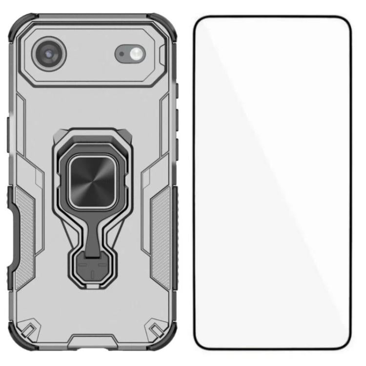 Custodia metallo con vetro temperato per iPhone Air e 16 Pro