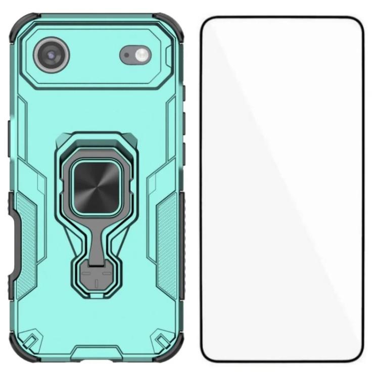 Custodia metallo con vetro temperato per iPhone Air e 16 Pro