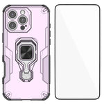 Custodia metallo con vetro temperato per iPhone Air e 16 Pro