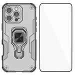 Custodia metallo con vetro temperato per iPhone Air e 16 Pro