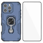 Custodia metallo con vetro temperato per iPhone Air e 16 Pro