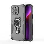 Custodia metallo con supporto e vetro per iPhone 15 Pro Max