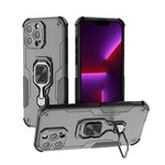 Custodia metallo con supporto e vetro per iPhone 15 Pro Max