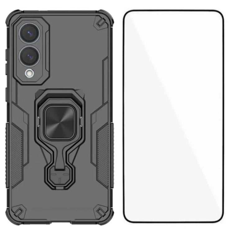 Custodia metallo con supporto e protezione per Galaxy S25 Edge, A56, A26 e A36
