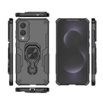 Custodia metallo con supporto e protezione per Galaxy S25 Edge, A56, A26 e A36