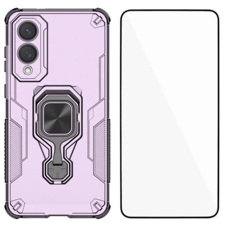 Custodia metallo con supporto e protezione per Galaxy S25 Edge, A56, A26 e A36
