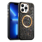 Custodia magnetica antiurto glitterata per iPhone 14 Pro Max