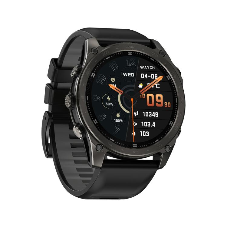 Smartwatch sportivo T8 Pro con display AMOLED da 1,43 pollici, supporto per chiamate Bluetooth, monitoraggio del sonno, dell'ossigeno nel sangue, della frequenza cardiaca e della salute durante la sedentarietà.