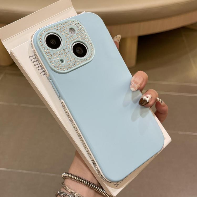 Custodia TPU con ampia finestra per iPhone 15 Pro e Plus