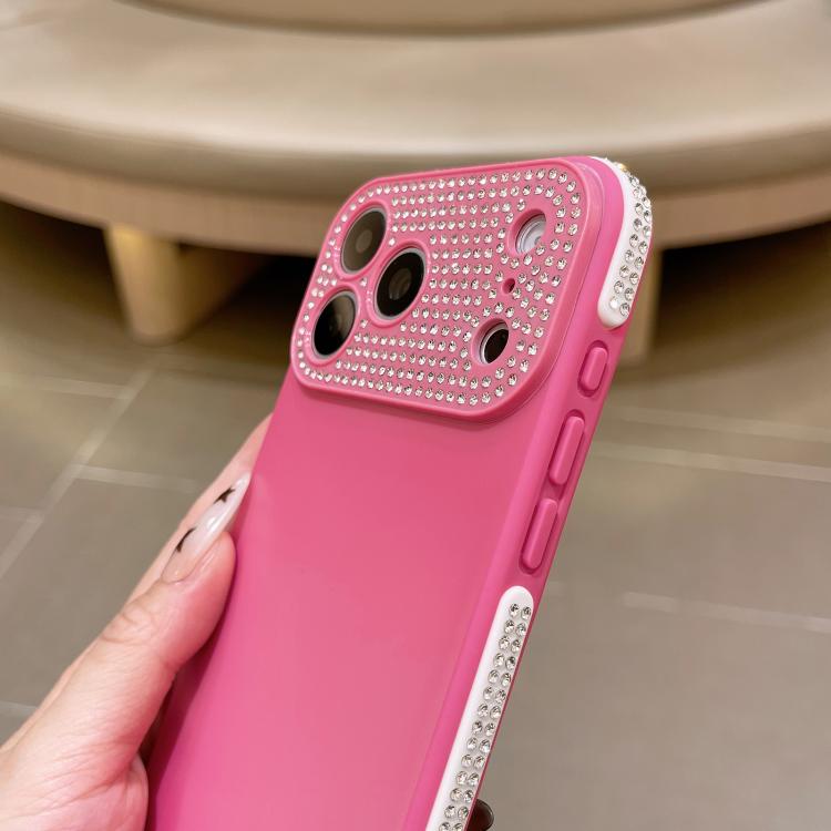 Custodia TPU con ampia finestra per iPhone 15 Pro e Plus