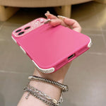 Custodia TPU con ampia finestra per iPhone 14 Pro